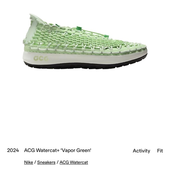 Nike ACG Watercat Vapor Green Shoes main image 6